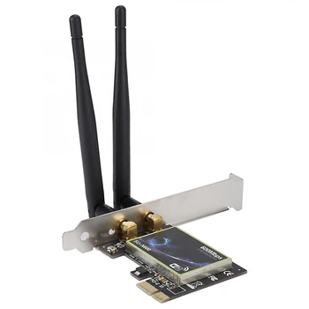 СУ-N600 Dual Band 600Mbps PCI-E Wireless Network Card 2.4 G/5GHz PCI Express Gigabit Ethernet Adapter for Desktop Computer