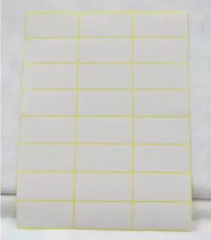 7 размери много малка квадратна самозалепващи етикета office лесно writing stick-on label small blank white writing paper label sticker