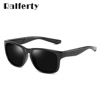 Слънчеви очила Ralferty мъжки поляризирани UV400 високо качество 2019 квадратни дамски слънчеви очила Мъжки огледало на водача спортни слънчеви очила D0943