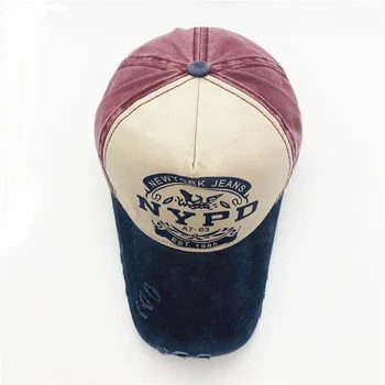 Wholsale марка cap бейзболна шапка вградена шапка ежедневни капак 5 панел хип-хоп възстановяване на предишното положение шапки за измиване капачката за мъже, жени, унисекс