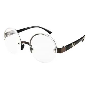 Zilead кръгли Полукадровые очила за четене пресбиопия очила очила с диоптрией +1.0+1.5+2.0+2.5+3.0+3.5+4.0