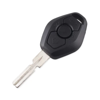 Дистанционно на ключа на автомобила ключодържател калъф за BMW 3 5 7 серия Z3 Z4 X3 X5 M5 325i E38 E39 E46 Key (HU92 blade)