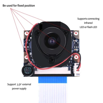 По-ясна автоматично промяна 5MP уеб камера модул за камера регулируем IR рязане на деня нощно виждане аксесоари подвижна 3 B
