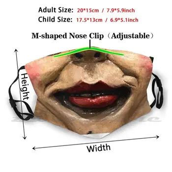 Убиец маска-Анна Маска САМ моющийся филтър Фпч2. 5 устата trend Анабел колдующая кукла притежаваше тежък метал истинско престъпление
