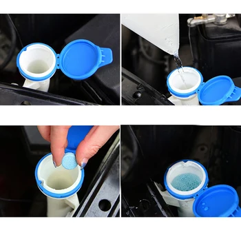 10/20/50шт Auto Car Solid Чист концентриран шипучие хапчета Cleaner Spray Car Glass домакински почистване на автомобилни аксесоари