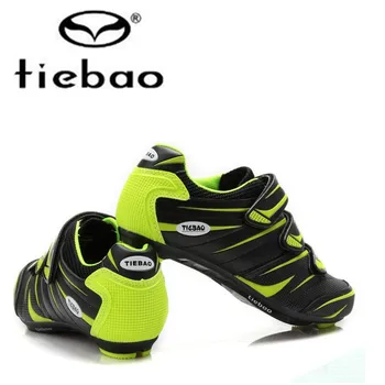 TIEBAO Professional Road Cycling Shoes Bike Add SPD Pedal Set Outdoor Атлетик Bicycle Sapatilha Ciclismo Self-заключване Sports