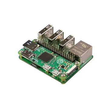 Raspberry Pi Zero W RJ-45 Ethernet такса за разширяване на USB хъб RJ-45