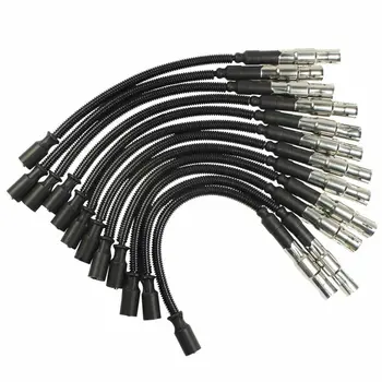 12шт комплект кабели свещи комплект, кабели за запалване за Mercedes Benz C-Class, E-Class ML SLK 320 350 DXY88 1121500218