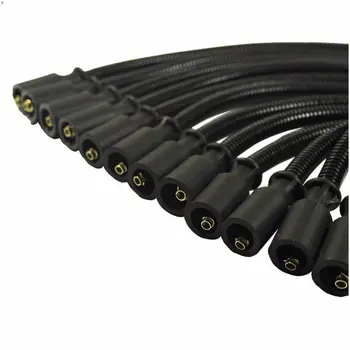 12шт комплект кабели свещи комплект, кабели за запалване за Mercedes Benz C-Class, E-Class ML SLK 320 350 DXY88 1121500218