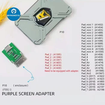 IRepair P10 Purple Screen Adapter One-click в DFU for Magico Diag Tool iBox HDD Сериен Read Write for ipad 2/3/mini 1234