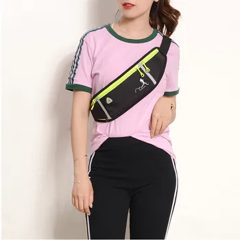 Fengdong ultra thin running bag спортна поясная чанта мъжки богат на функции поясная чанта sling chest bag anti-theft 5.5 inch phone bag
