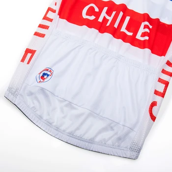 TEAM 2019 CHILE CYCLING JERSEY 9D Bike Shorts Set Ropa Ciclismo Мъжки Summer Quick Dry Pro Bicycle Maillot Pants Clothing