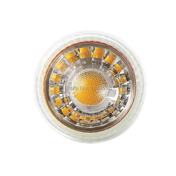 10 бр./лот MR16 LED Spot light Glass body AC/DC12V 5w dimmable COB LED Spotlight лампа топъл бял, студен бял