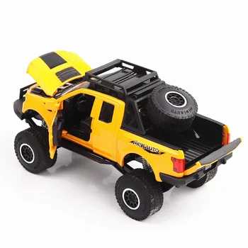 Ford F150 Raptor 1/32 Model Truck Car Diecast Metal Alloy Light Car Simulation Vehicles Коли Играчки За Деца Подаръци За Деца