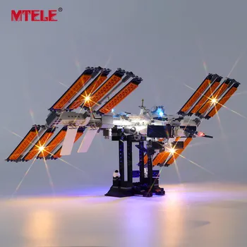 MTELE Brand LED Light Up Kit For Ideas Series International Space Station Toys Compatile With 21321