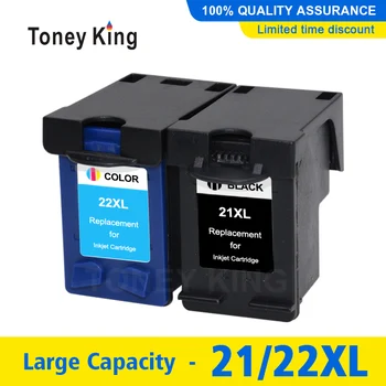 Toney King 21 22 касета за принтер HP21 за HP 21 xl за мастилница Deskjet F2180 F2200 F2280 F4180 F300 F380 380 D2300