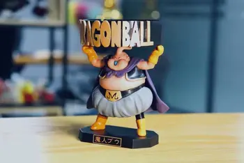 Аниме фигурки на Dragon Ball Z Majin Buu пепелник PVC играчки модел Fat Boo фигурки са подбрани детска кукла Figma Juguetes подарък