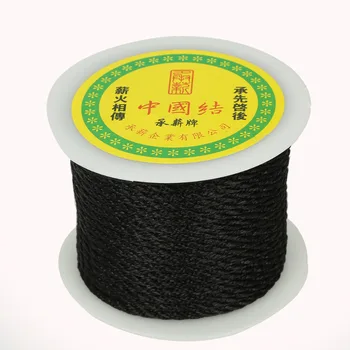 Горещи продажба от 27 ярда/ролка 3 мм найлонов кабел китайски възел кабел ресни въже във конци ред за 