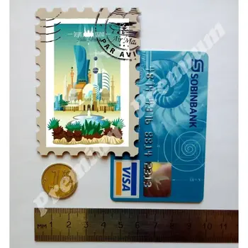 Обединените Арабски Емирства винил сувенир магнит туристически плакат