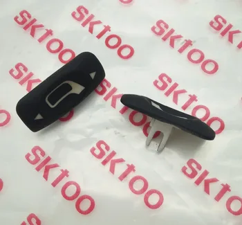 SKTOO 2 елемента за Citroen C4 колата на огледалото за обратно виждане бутон за превключване за Peugeot 307 ключ