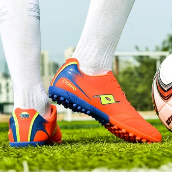 R. Xjian2020 нови детски футбол, спортни обувки момчета спортни обувки, ежедневни дишаща възрастни мъжки Професионална футболна обувки