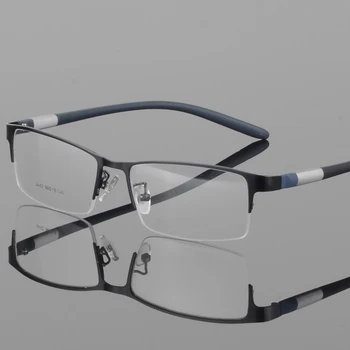 Половината рамки сплав предния ръб гъвкава пластмаса TR-90 височные крака оптични очила рамка за мъже и жени очила 2242