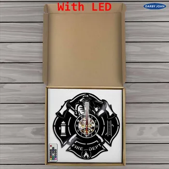 Super Cool Fire Dept Creative Decorative Art LED Light Wall With Color Changing Remote Controller уникален подарък за приятел