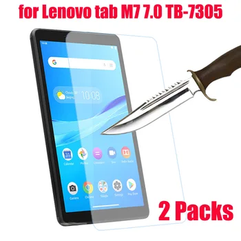 2pack закалено стъкло-Екран протектор за Lenovo tab M7 TB-7305 TB-7305F 7.0 защитно фолио 2019 нов 7 