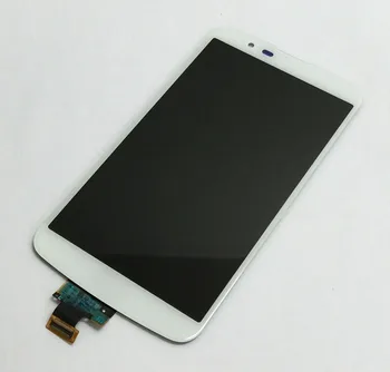 За LG K10TV LCD Screen K410TV K430TV LCD Display Panel Monitor Module + Touch Screen Сензор Panel Glass Assembly Frame