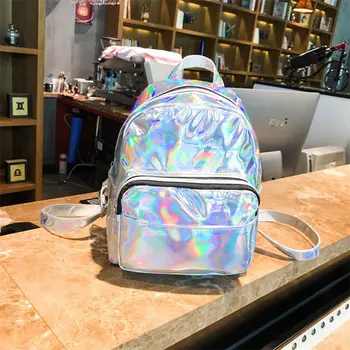 2018 Нов Моден Стил ПУ кожена раница открит Туризъм Пътуване раница работа на лаптопа момичета училищна чанта