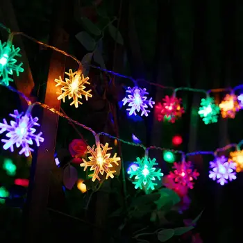Оловно Коледа е довело светлина Кабел кръгла топка доведе Фея светлини ред, вторачени водоустойчив батерията светлина кабел за външна партита