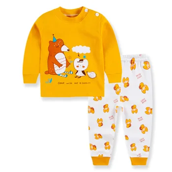 Baby Boys Clothing Long Sleeve Момичета Дрехи Sets тениска+панталони есен-зима върховете Baby Boys Suit шорти за 1 2 3 4Year