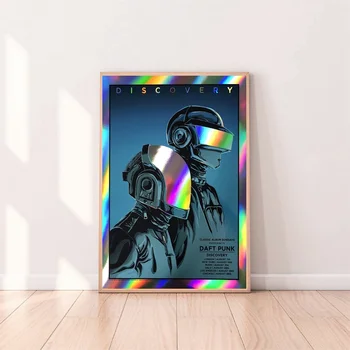 Daft Punk Music posters платно плакат Home Wall Decor (без рамка)