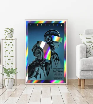 Daft Punk Music posters платно плакат Home Wall Decor (без рамка)