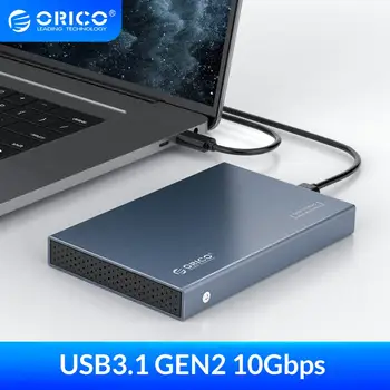 ORICO HDD Case 2.5 инчов SATA to USB 3.1 Type C Gen 2 Case for Samsung Seagate SSD 4TB Hard Disk Drive Box външния корпус на твърдия диск