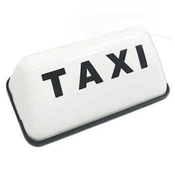 Кабина водоустойчив ABS сигнална лампа такси горно осветление Led bright универсален знак на покриви показател 12V аксесоари COB Car