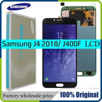 Samsung Samsung Galaxy J4 2018 LCD дисплей за Samsung Galaxy J4 2018 J400 J400F/DS J400G/DS LCD сензорен дисплей дигитайзер