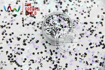 RM-351 Mix Colors and shapes Glitter for маникюр makeup and decoration направи си САМ