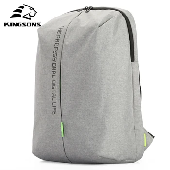 Kingsons 15.6 водоустойчив лаптоп раница за мъже и жени компютърна чанта училище туристически бизнес за таблет Pad Mochila Packsack