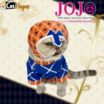 Guido Mista Cosplay Jojo Bizarre Adventure cosplay домашни любимци шапка за котки и кучета