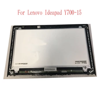 За Lenovo Ideapad y700-15ISK Y700-15 предно стъкло LCD панел на дисплея без допир с рамка рамка FHD 1920*1080