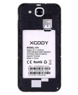 оригинален gooweel A008/s11 телефон батерията е 2300 mah 3.8 за gooweel A008/XGODY S11 5.3-инчов смартфон Quad Core-безплатна доставка