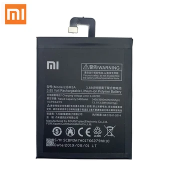 оригинален Xiao Mi Phone Battery BM3A за Xiaomi Note 3 Note3 смяна на батерията 3400 mah телефонна батерия с инструменти