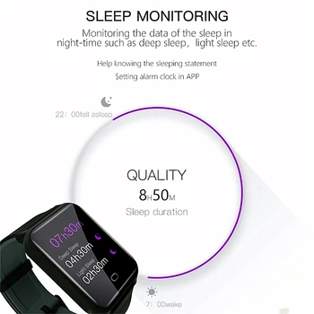 Nennbo AI-ONE Smartwatch момчешки Спорт души фитнес водоустойчив мониторинг на сърдечния ритъм сън smart-гривна за Android и IOS