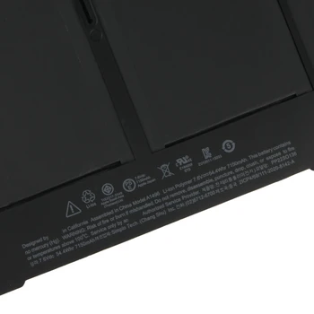 Оригинална батерия за Mac MacBook Air A1496 A1369 A1405 A1466 A1377 истински таблет батерия 7150mAh