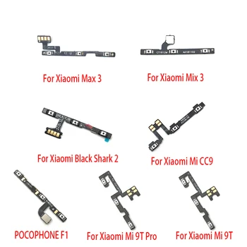 5шт за Xiaomi Mi 9 9t Note10 Pro CC9 Max Mix 3 Mi 10 8 Mi Se Lite Black Shark 2 F1 бутон за включване / изключване на звука гъвкав кабел