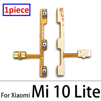 5шт за Xiaomi Mi 9 9t Note10 Pro CC9 Max Mix 3 Mi 10 8 Mi Se Lite Black Shark 2 F1 бутон за включване / изключване на звука гъвкав кабел