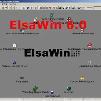 2020 Hot Auto Ремонт Software ElsaWin 6.0 работа за V-W 5.3 за Audi Auto Ремонт Software Elsa Win 6.0 in downland Безплатна доставка