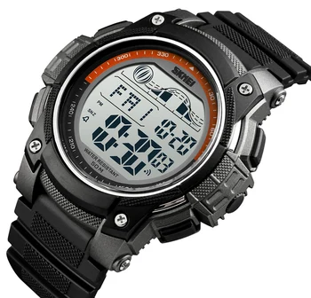 SKMEI 2019 New Sport Watches For Men 5Bar Waterproof LED Display Watches Alarm Clock Хроно Digital Watch reloj hombre 1372