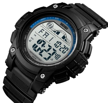 SKMEI 2019 New Sport Watches For Men 5Bar Waterproof LED Display Watches Alarm Clock Хроно Digital Watch reloj hombre 1372